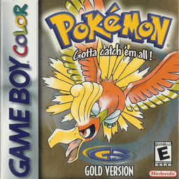 Pokemon Gold box art for GameBoy Color